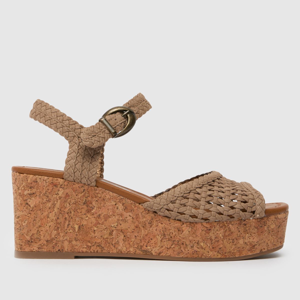 Blowfish Malibu  Aric Woven Wedge in Beige Blowfish Malibu  Aric Woven Wedge in Beige