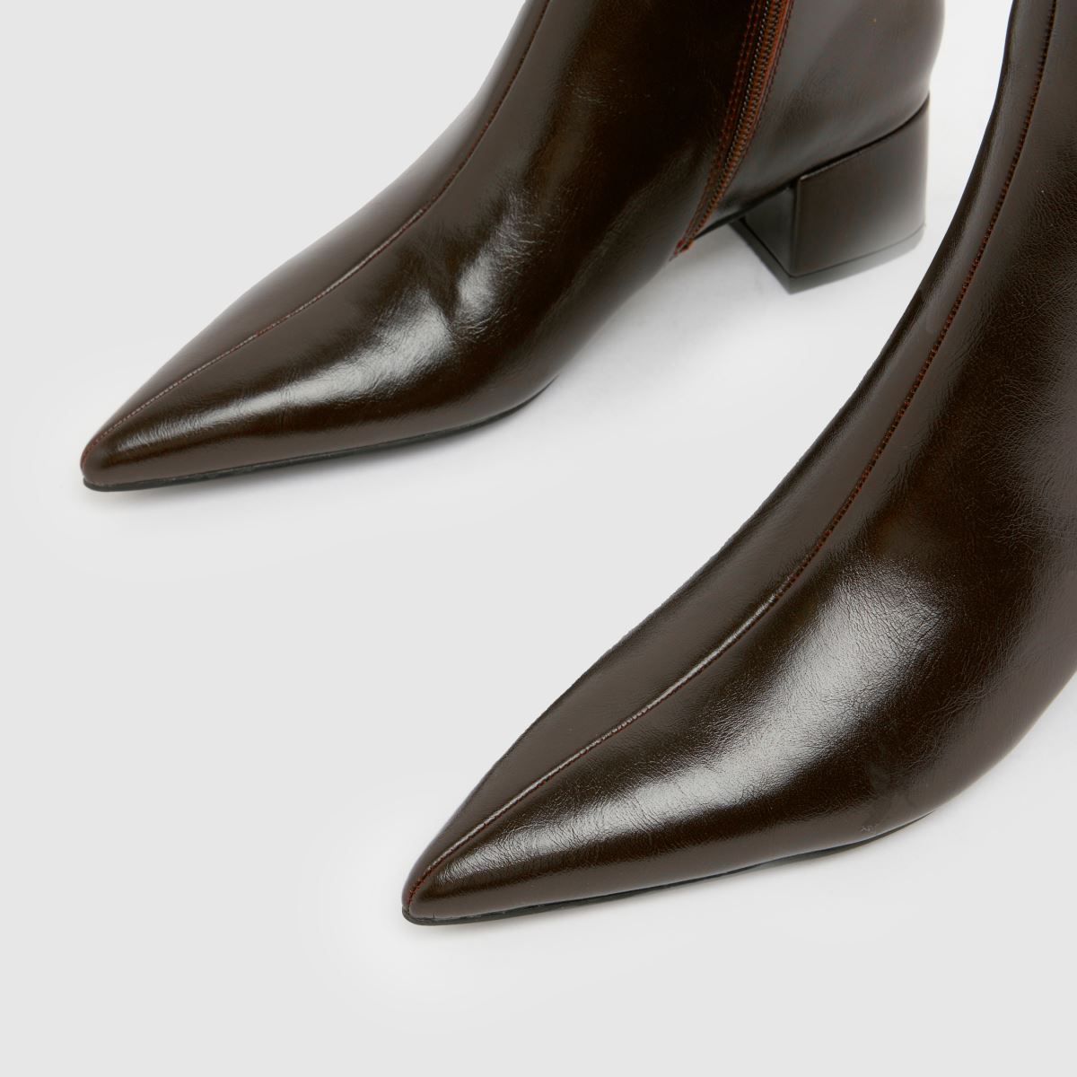 schuh  Bridgit Block Point in Brown schuh  Bridgit Block Point in Brown