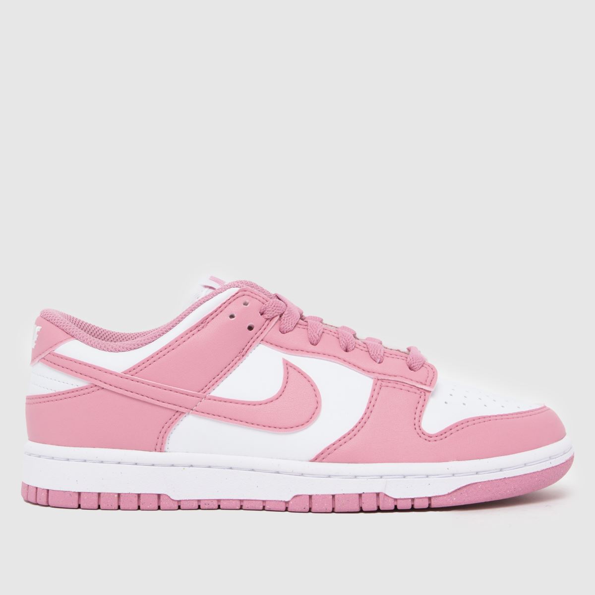Nike  Dunk in White & Pink Nike  Dunk in White & Pink