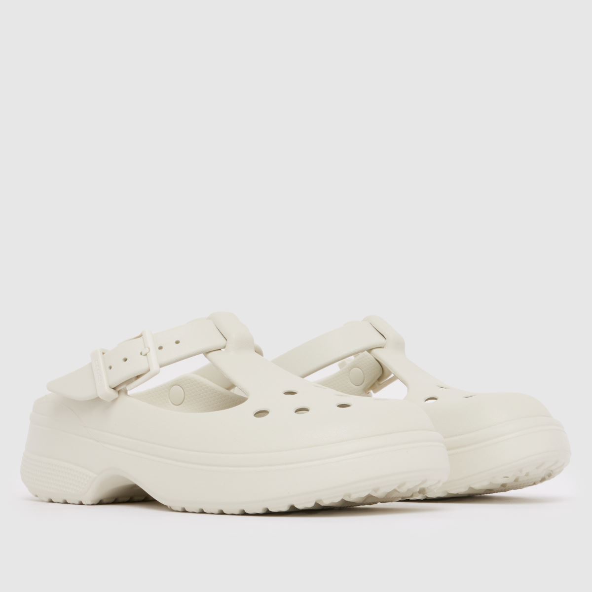 Crocs  Classic Mary Jane Clog in Beige Crocs  Classic Mary Jane Clog in Beige