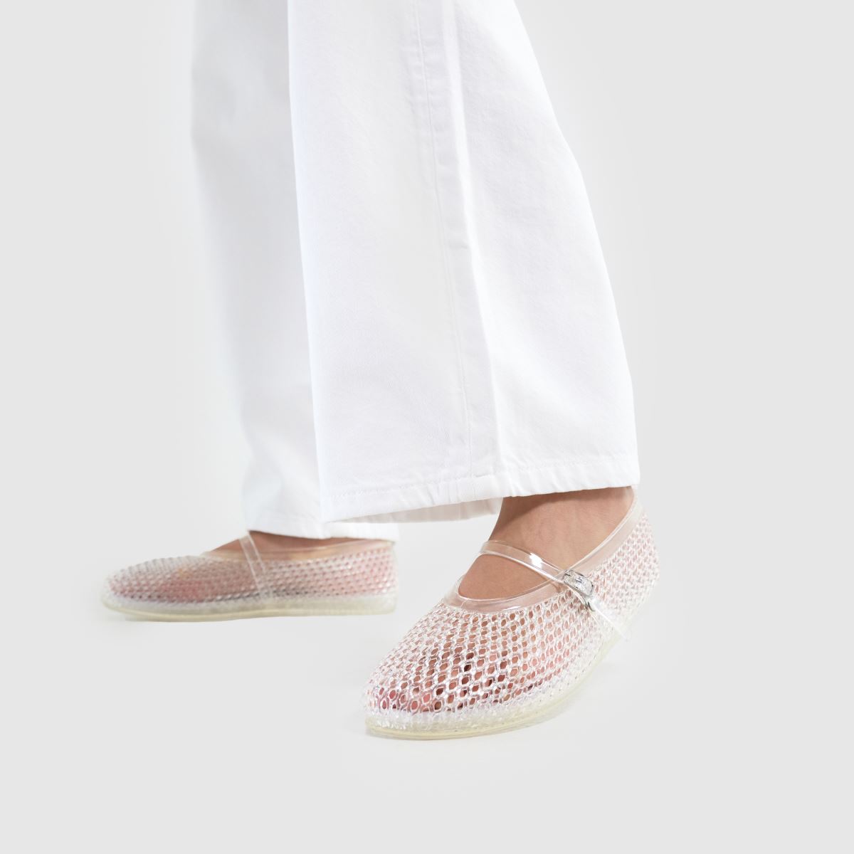 JUJU JELLIES  Mary Jane in Clear JUJU JELLIES  Mary Jane in Clear