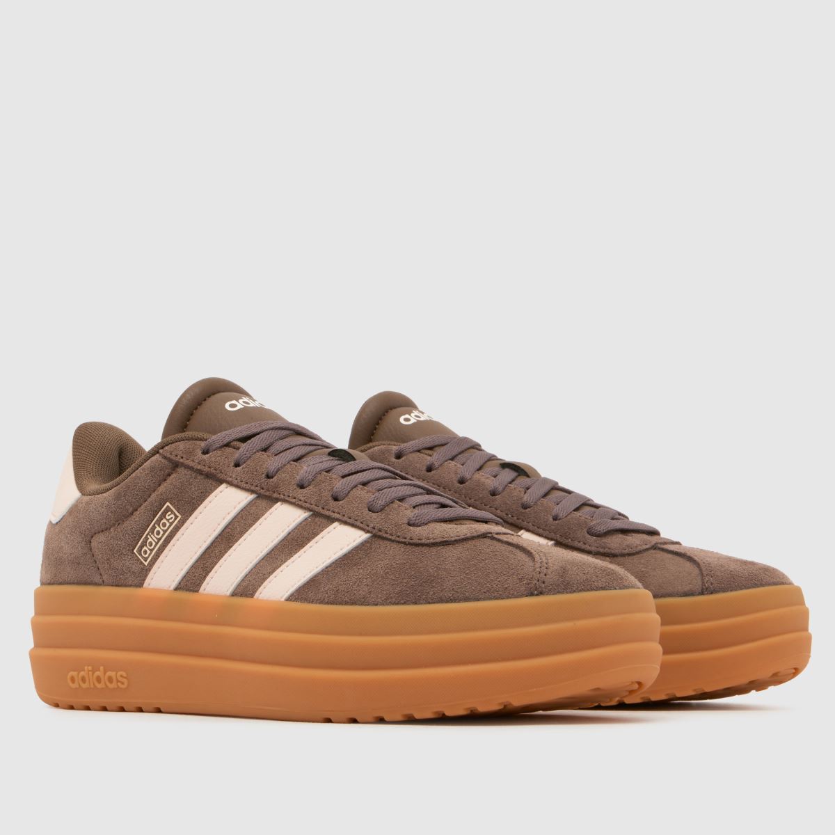 adidas  VL Court Bold in Brown Multi adidas  VL Court Bold in Brown Multi