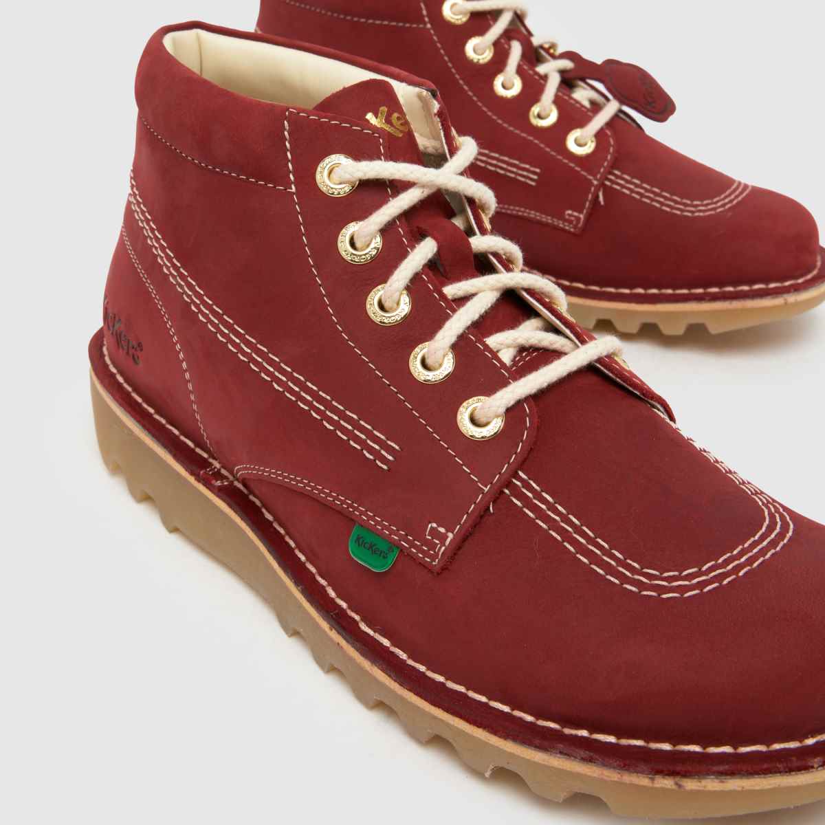 Kickers Classics  Kick Hi Goldie in Red Kickers Classics  Kick Hi Goldie in Red