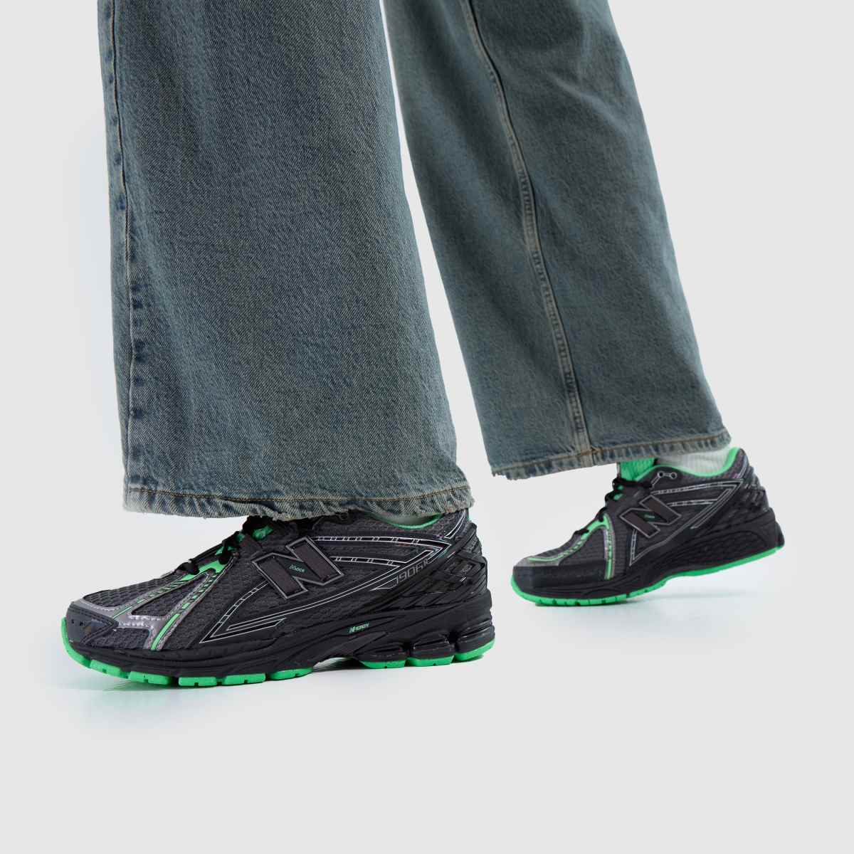 New Balance  1906R in Black & Green New Balance  1906R in Black & Green