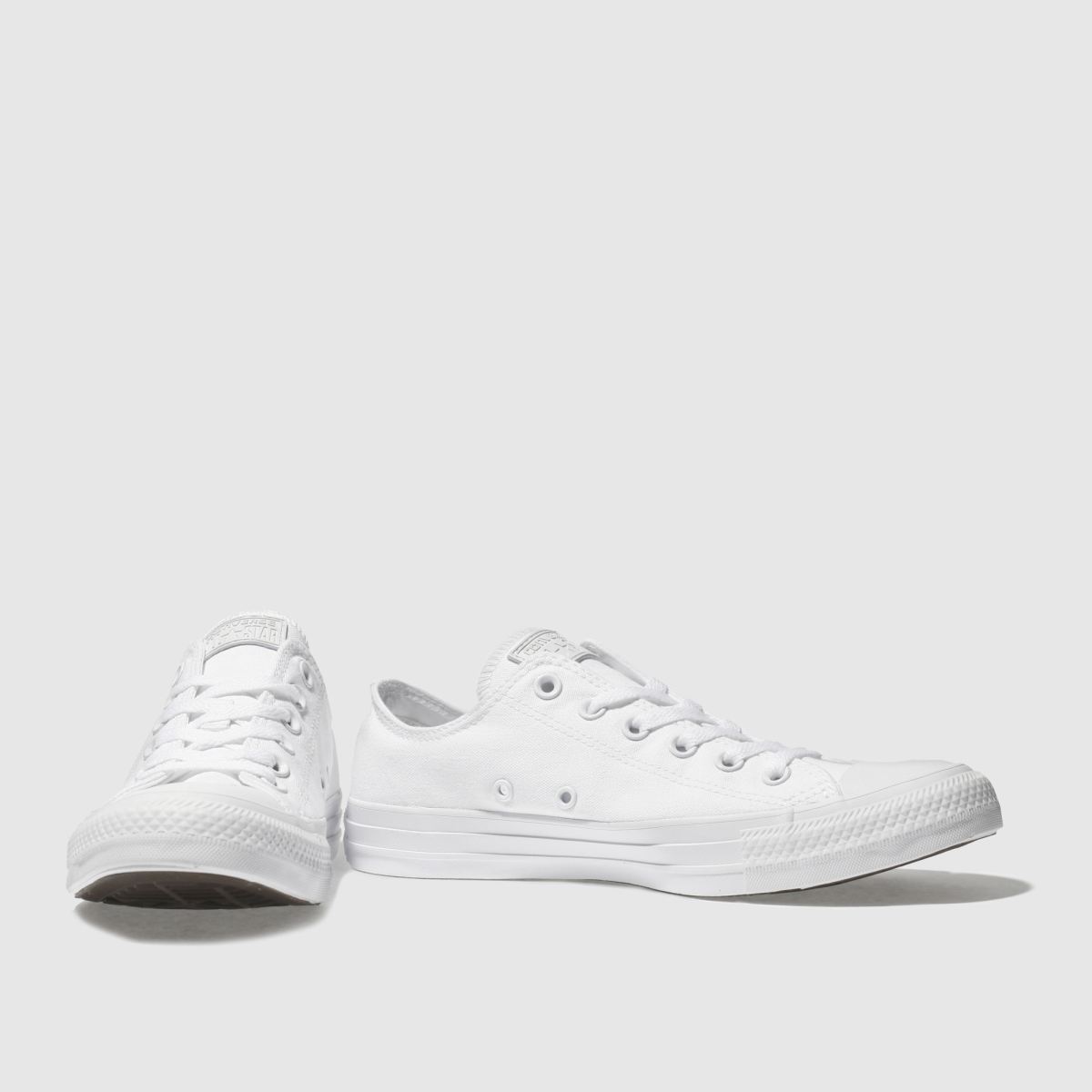 Converse  All Star Mono Ox in White Converse  All Star Mono Ox in White