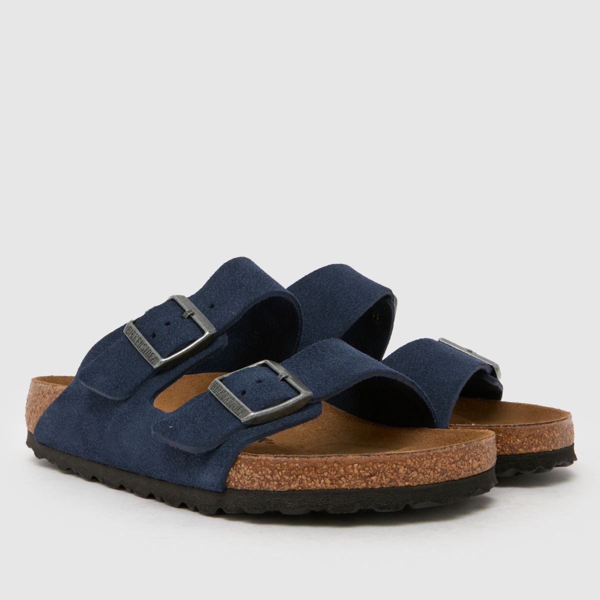 BIRKENSTOCK  Arizona Suede in Navy BIRKENSTOCK  Arizona Suede in Navy