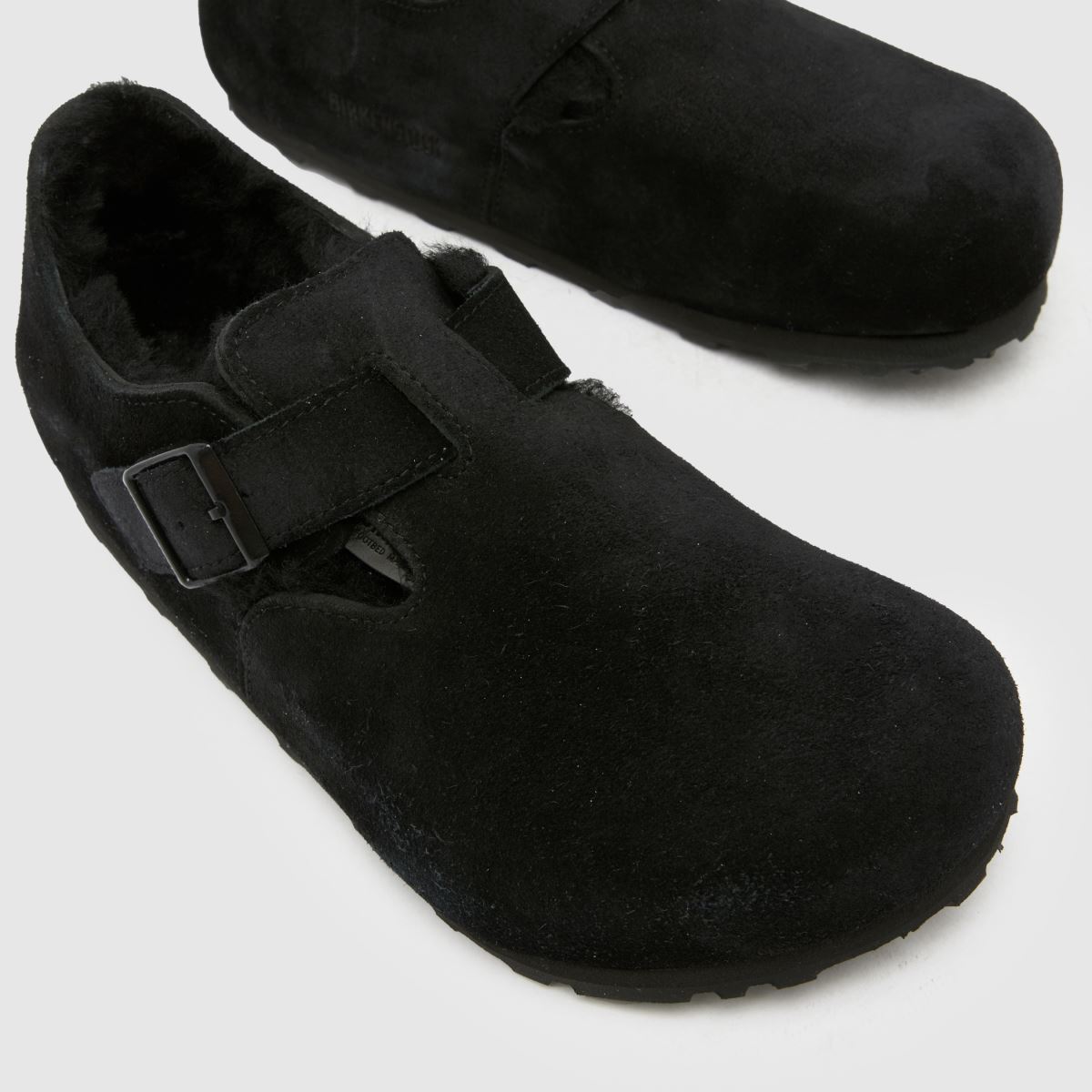 BIRKENSTOCK  London Shearling in Black BIRKENSTOCK  London Shearling in Black