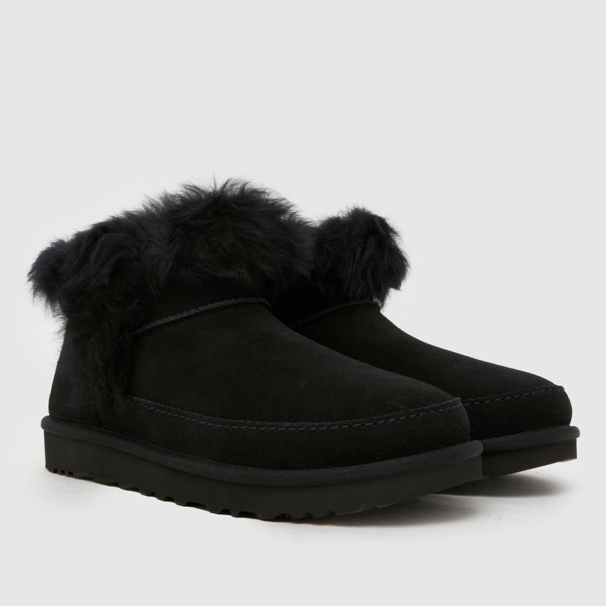 UGG  Classic Ultra Mini Chalet in Black UGG  Classic Ultra Mini Chalet in Black