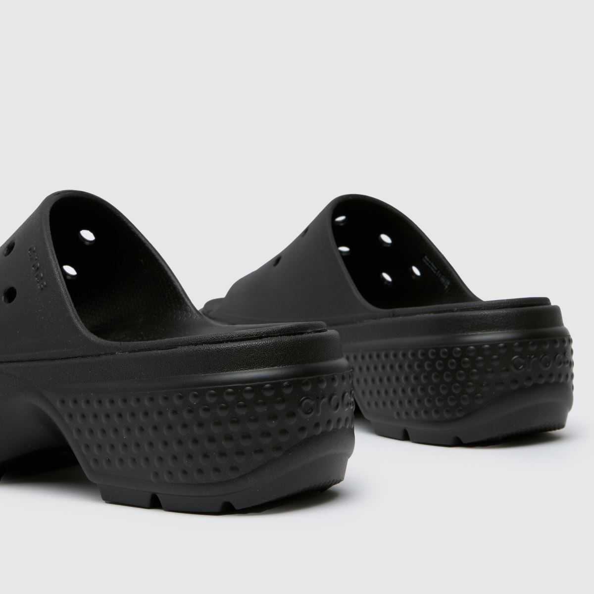 Crocs  Stomp Slide in Black Crocs  Stomp Slide in Black