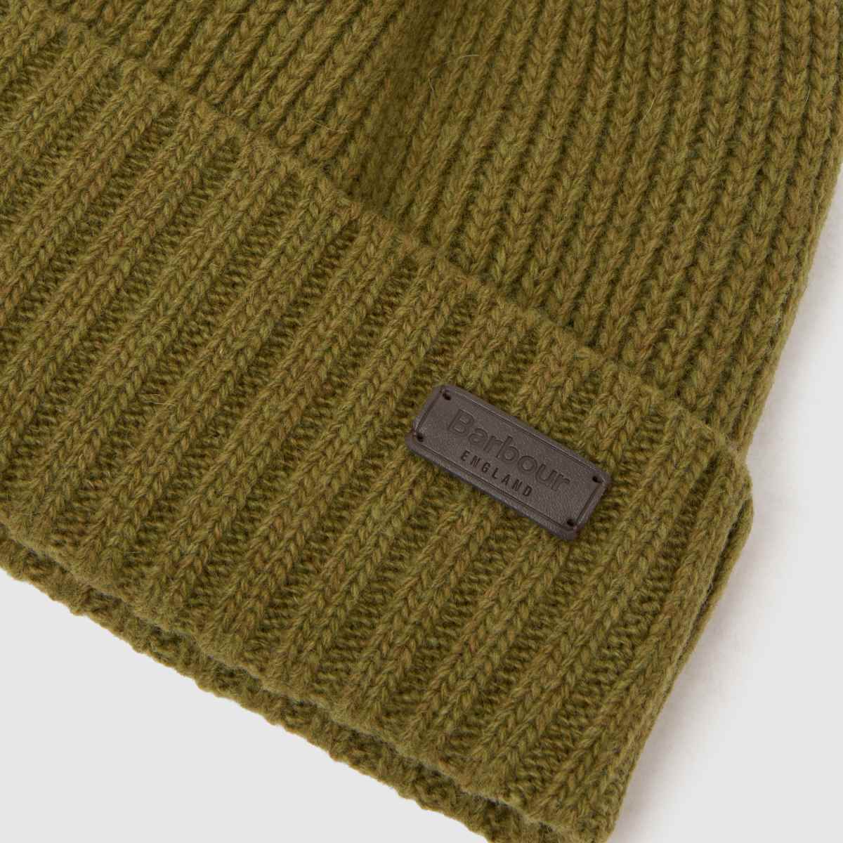 Barbour  Carlton Beanie Hat in Khaki Barbour  Carlton Beanie Hat in Khaki