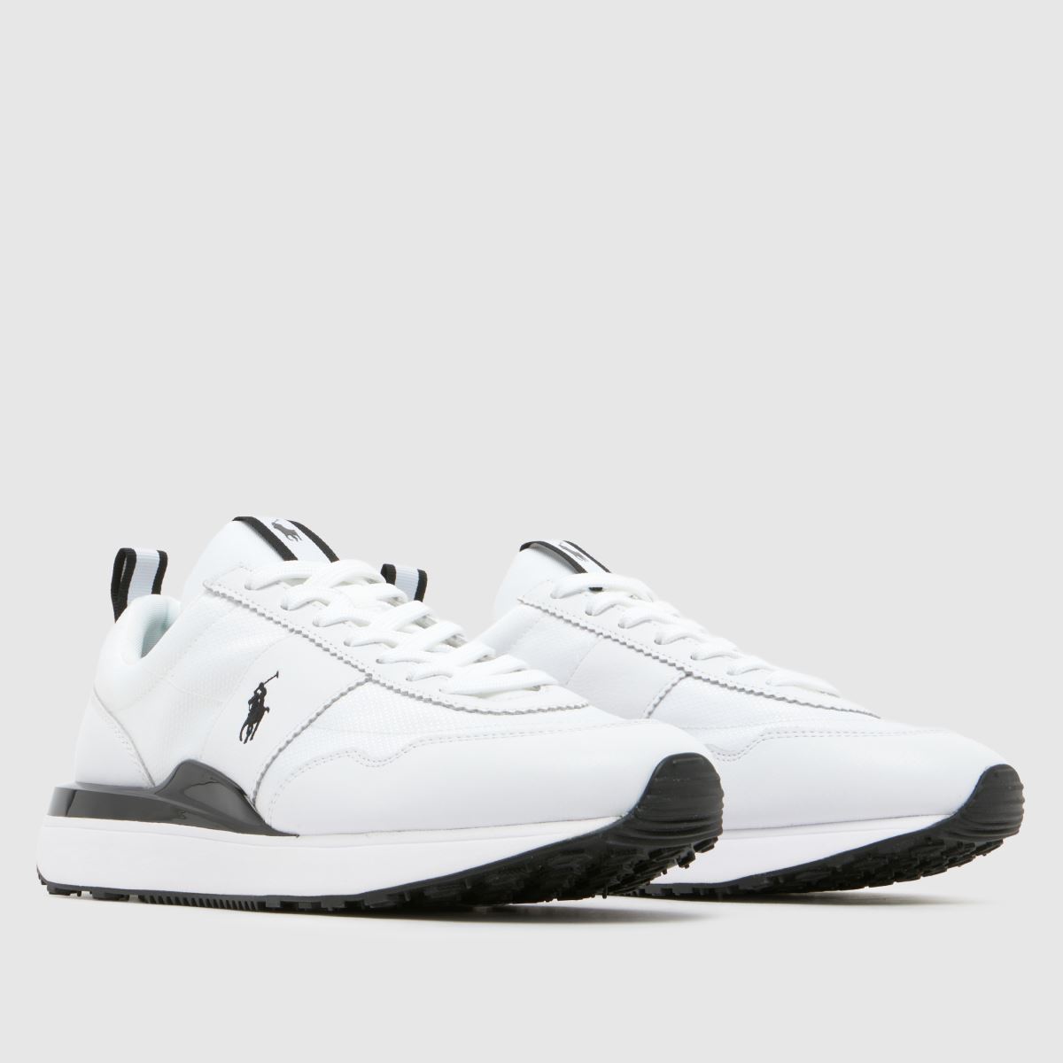 Polo Ralph Lauren  Train 89 in White & Black Polo Ralph Lauren  Train 89 in White & Black