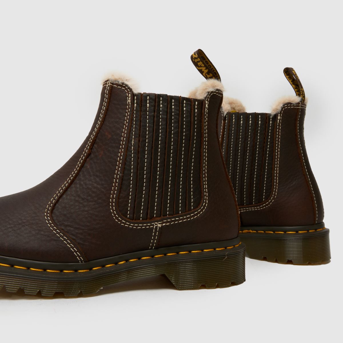 Dr Martens  2976 Leonore II Chelsea in Dark Brown Dr Martens  2976 Leonore II Chelsea in Dark Brown