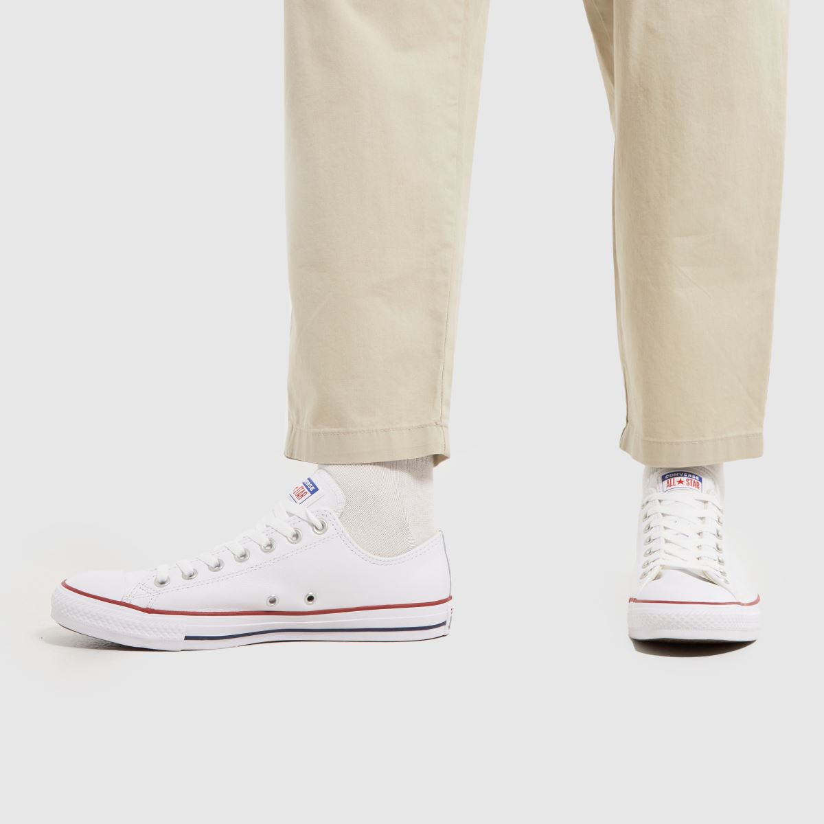 Converse  All Star Ox in White Converse  All Star Ox in White