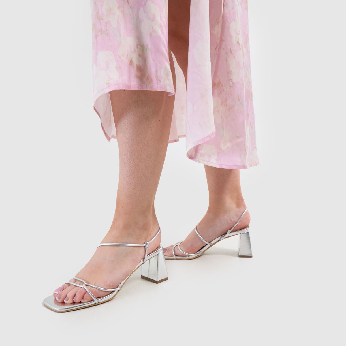 schuh  Shiloh Block in Silver schuh  Shiloh Block in Silver