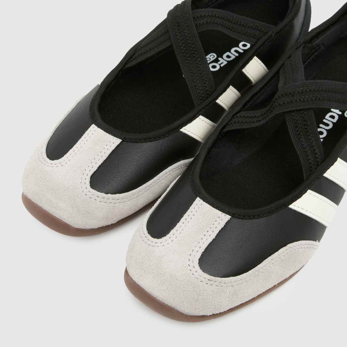 adidas  Barreda Mary Jane in Black & White adidas  Barreda Mary Jane in Black & White