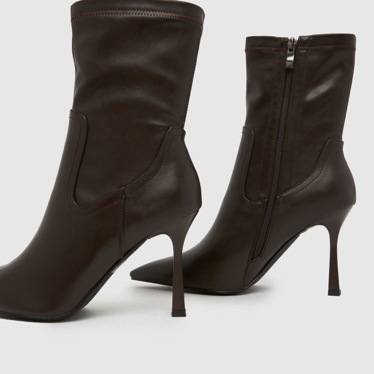 SIMMI  Dana Pointed Heeled in Dark Brown SIMMI  Dana Pointed Heeled in Dark Brown