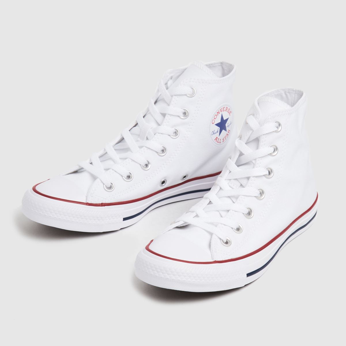 Converse  All Star Hi in White Converse  All Star Hi in White