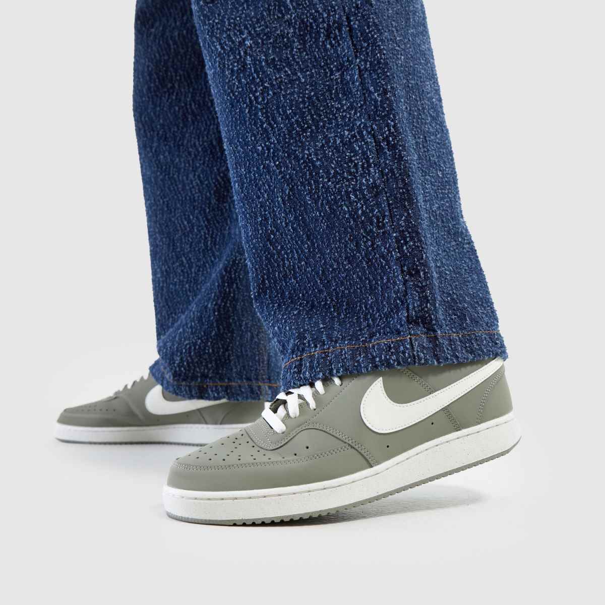 Nike  Court Vision in Dark Green Nike  Court Vision in Dark Green