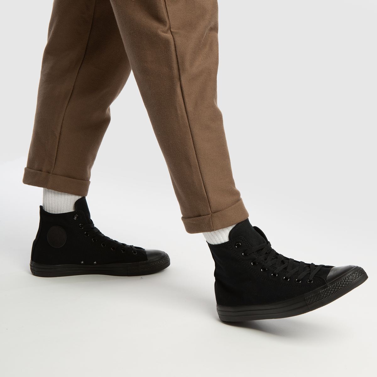 Converse  All Star Mono Hi in Black Converse  All Star Mono Hi in Black