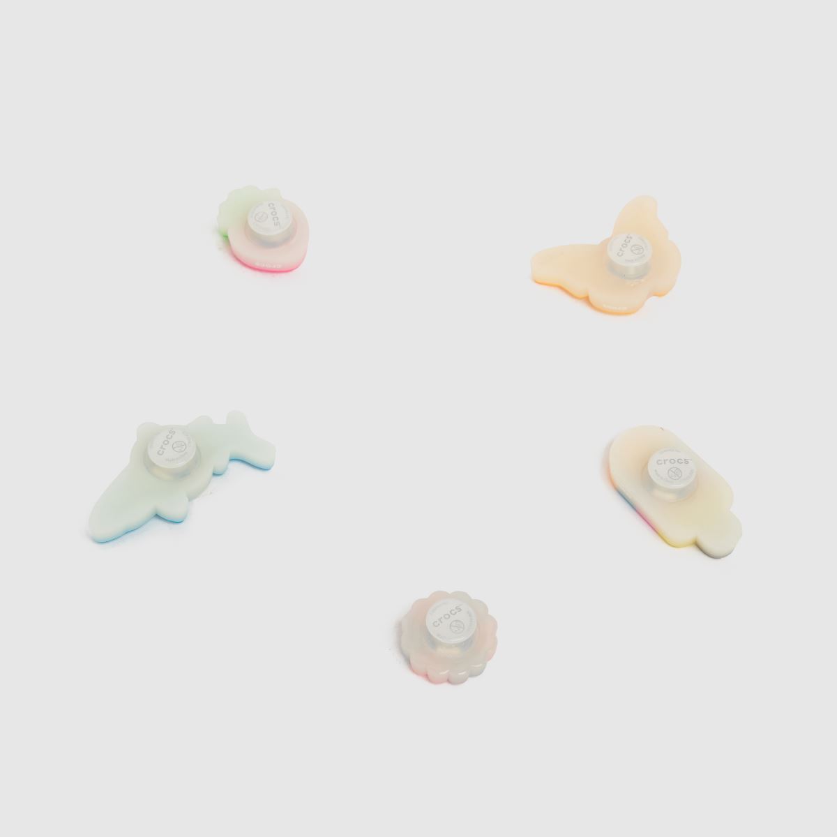 Crocs  Jibbitz Lights Up Summer 5 PK in Multi Crocs  Jibbitz Lights Up Summer 5 PK in Multi