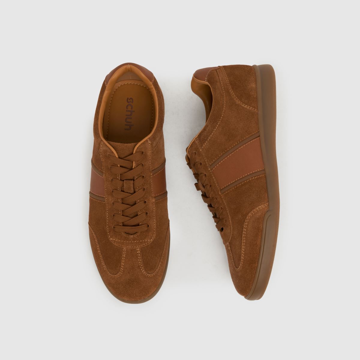 schuh  Wilbur Leather Trainer in Tan schuh  Wilbur Leather Trainer in Tan