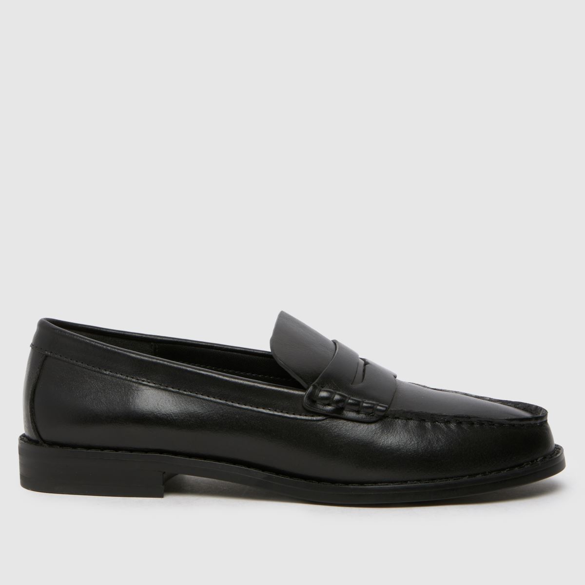 schuh  Lillian Penny Loafer in Black schuh  Lillian Penny Loafer in Black