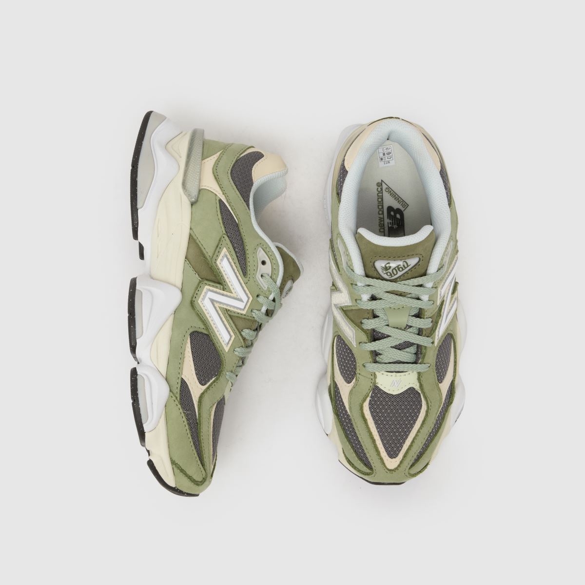 New Balance  9060 in Green Multi New Balance  9060 in Green Multi