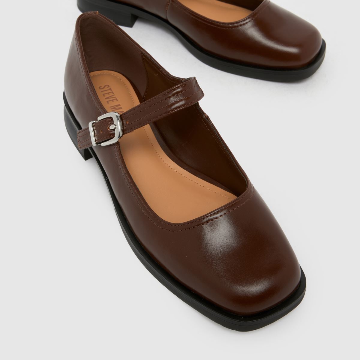 Steve Madden  Delancy Mary Jane in Brown Steve Madden  Delancy Mary Jane in Brown