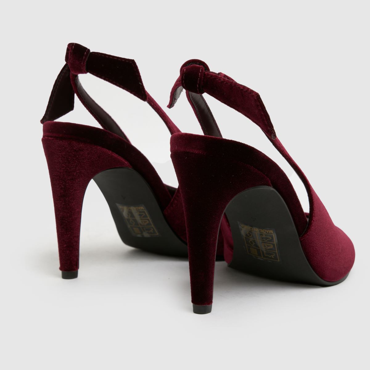 schuh  Scottie Peep Toe in Red schuh  Scottie Peep Toe in Red