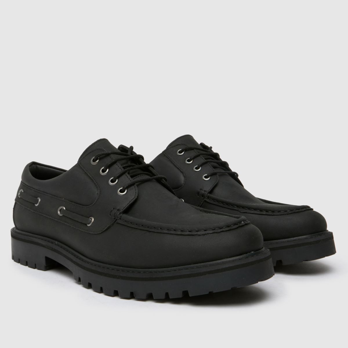 schuh  Patrick Boat in Black schuh  Patrick Boat in Black