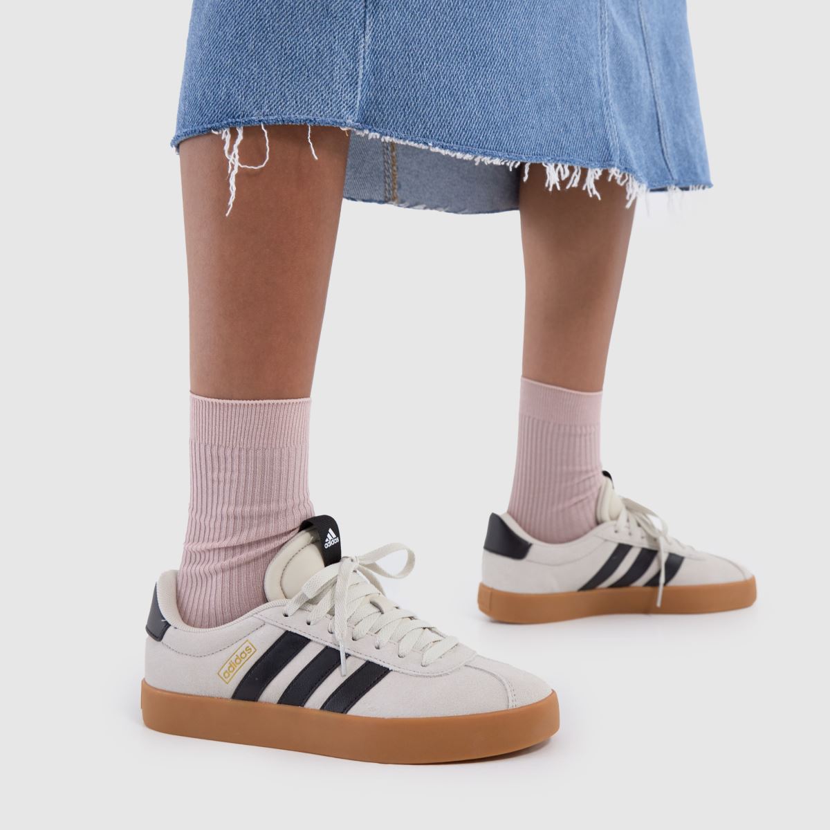 adidas  Vl Court 3.0 in Off-White Multi adidas  Vl Court 3.0 in Off-White Multi