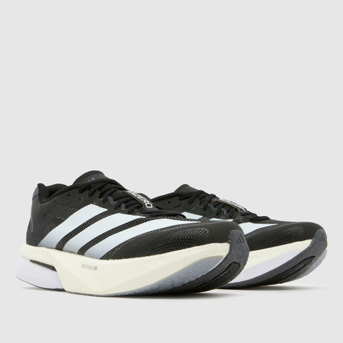 adidas  Adizero Boston 13 in Black & White adidas  Adizero Boston 13 in Black & White