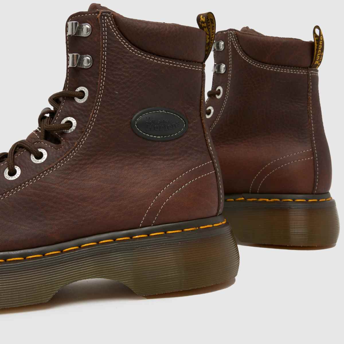 Dr Martens  Buzz 8 Eye in Dark Brown Dr Martens  Buzz 8 Eye in Dark Brown
