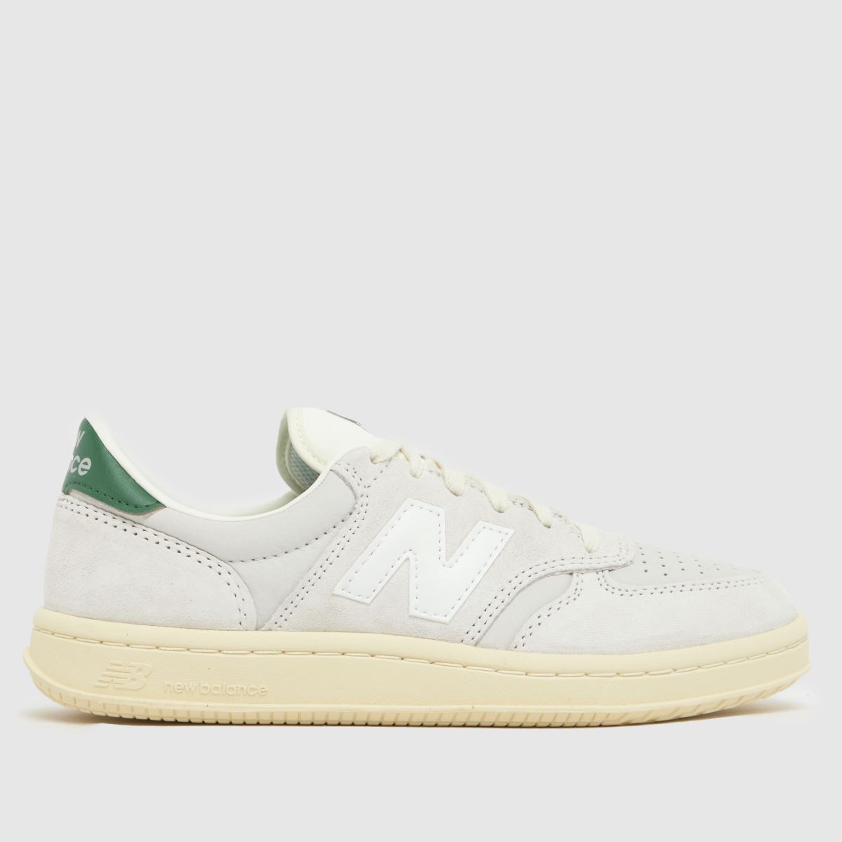 New Balance  T500 in White & Green New Balance  T500 in White & Green