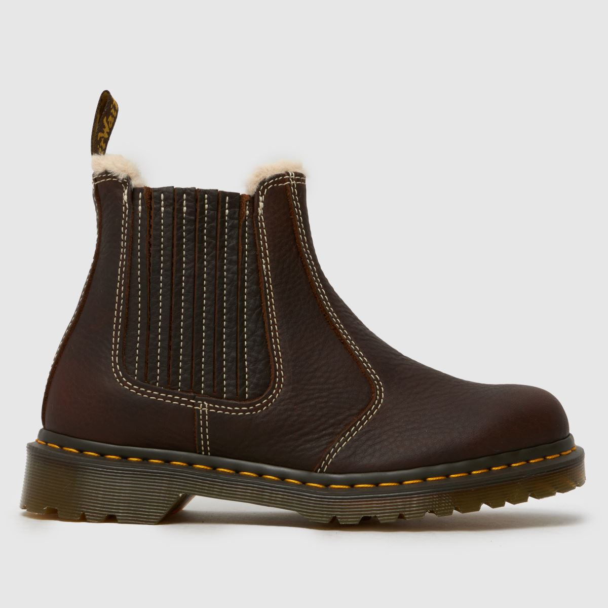 Dr Martens  2976 Leonore II Chelsea in Dark Brown Dr Martens  2976 Leonore II Chelsea in Dark Brown