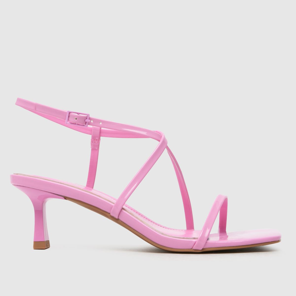 schuh  Serenity Strappy Kitten in Pink schuh  Serenity Strappy Kitten in Pink