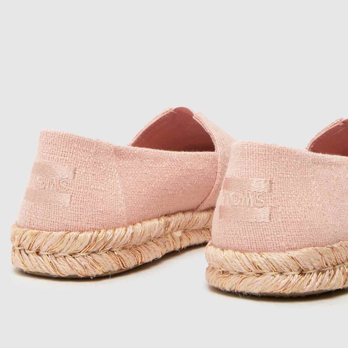 TOMS  Alpargata Rope 2.0 in Pale Pink TOMS  Alpargata Rope 2.0 in Pale Pink