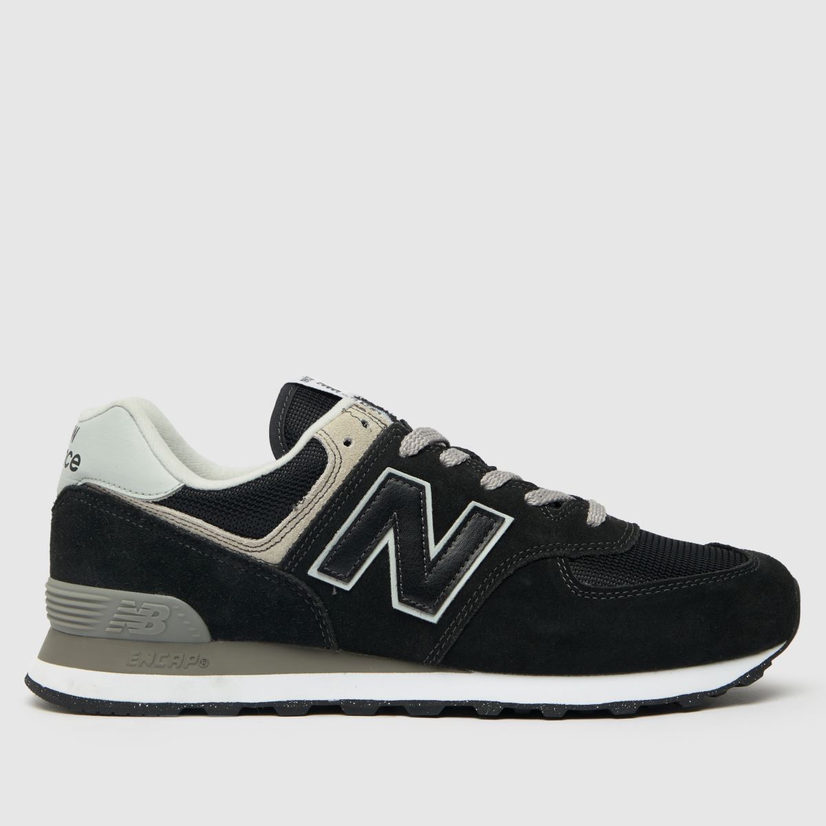 New Balance  574 in Black & White New Balance  574 in Black & White