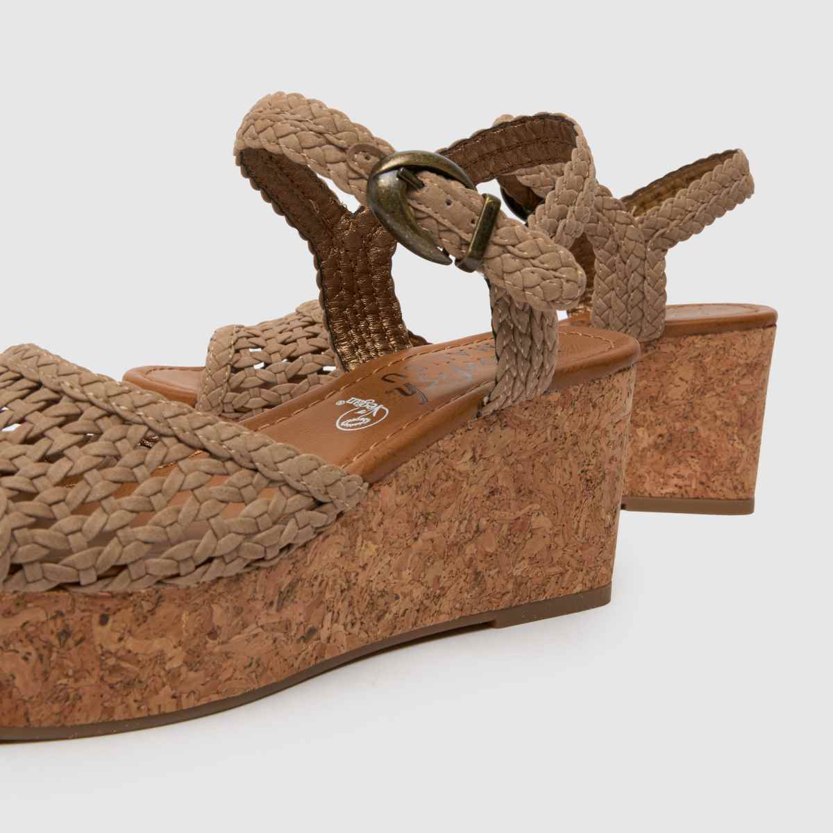 Blowfish Malibu  Aric Woven Wedge in Beige Blowfish Malibu  Aric Woven Wedge in Beige