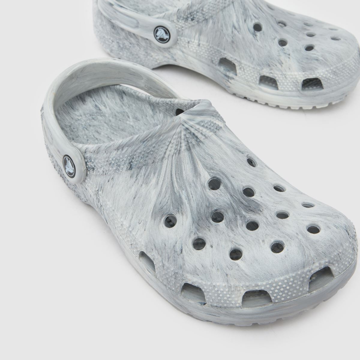 Crocs  Classic Marbled Clog in Grey Crocs  Classic Marbled Clog in Grey