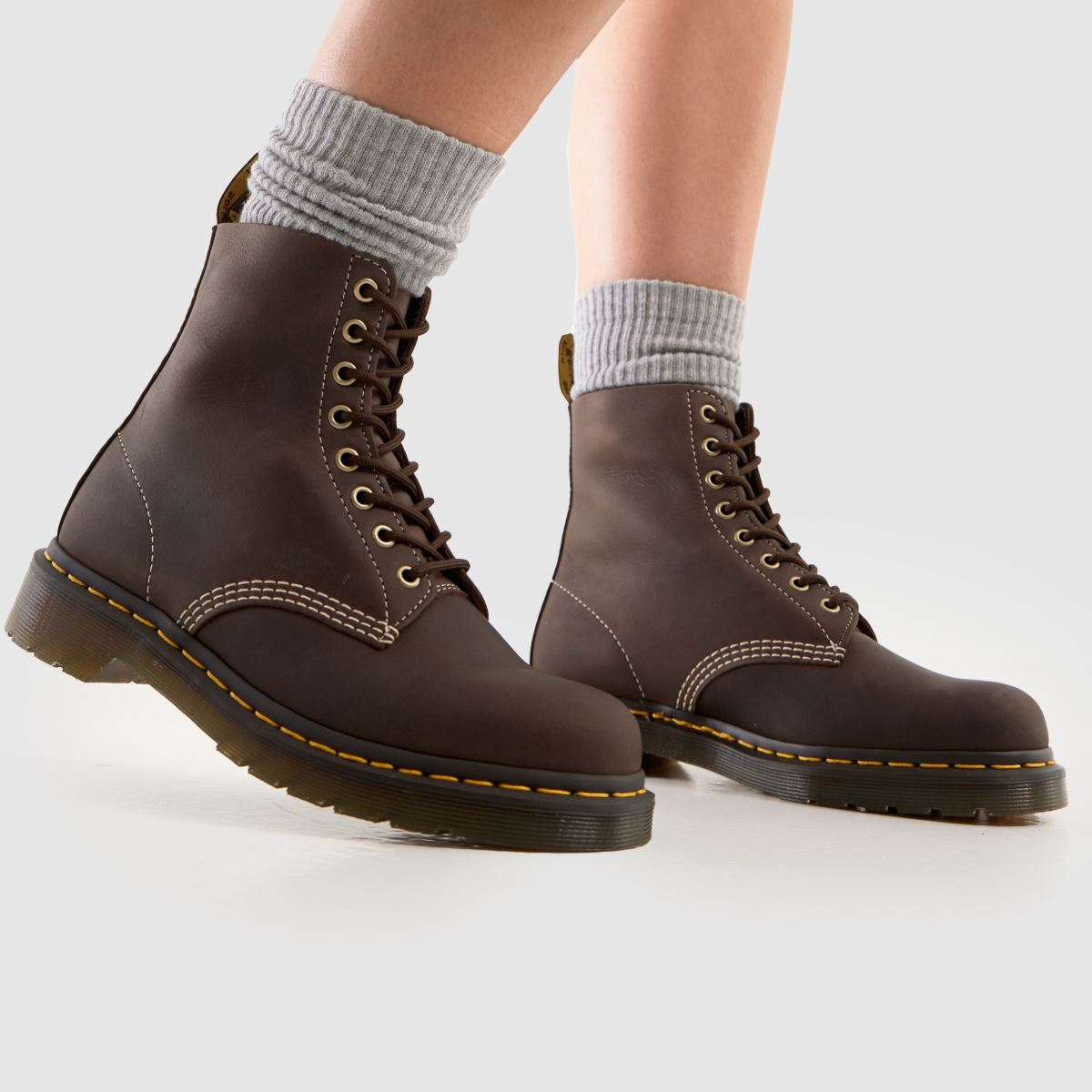Dr Martens  1460 Pascal in Dark Brown Dr Martens  1460 Pascal in Dark Brown