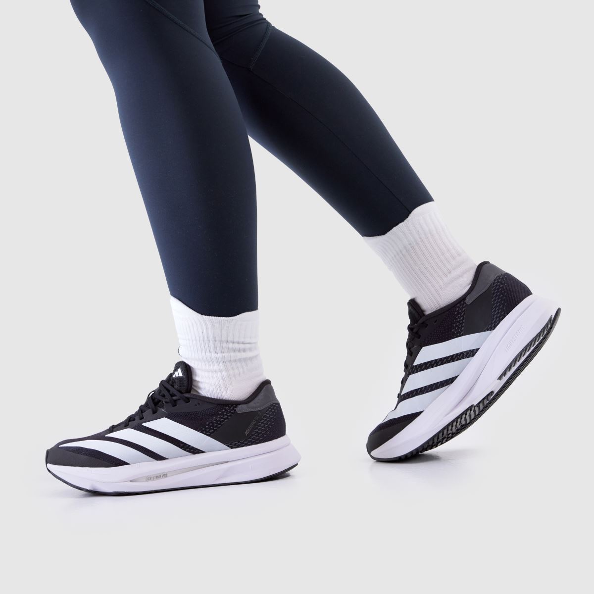 adidas  Adizero SL2 in Black & White adidas  Adizero SL2 in Black & White