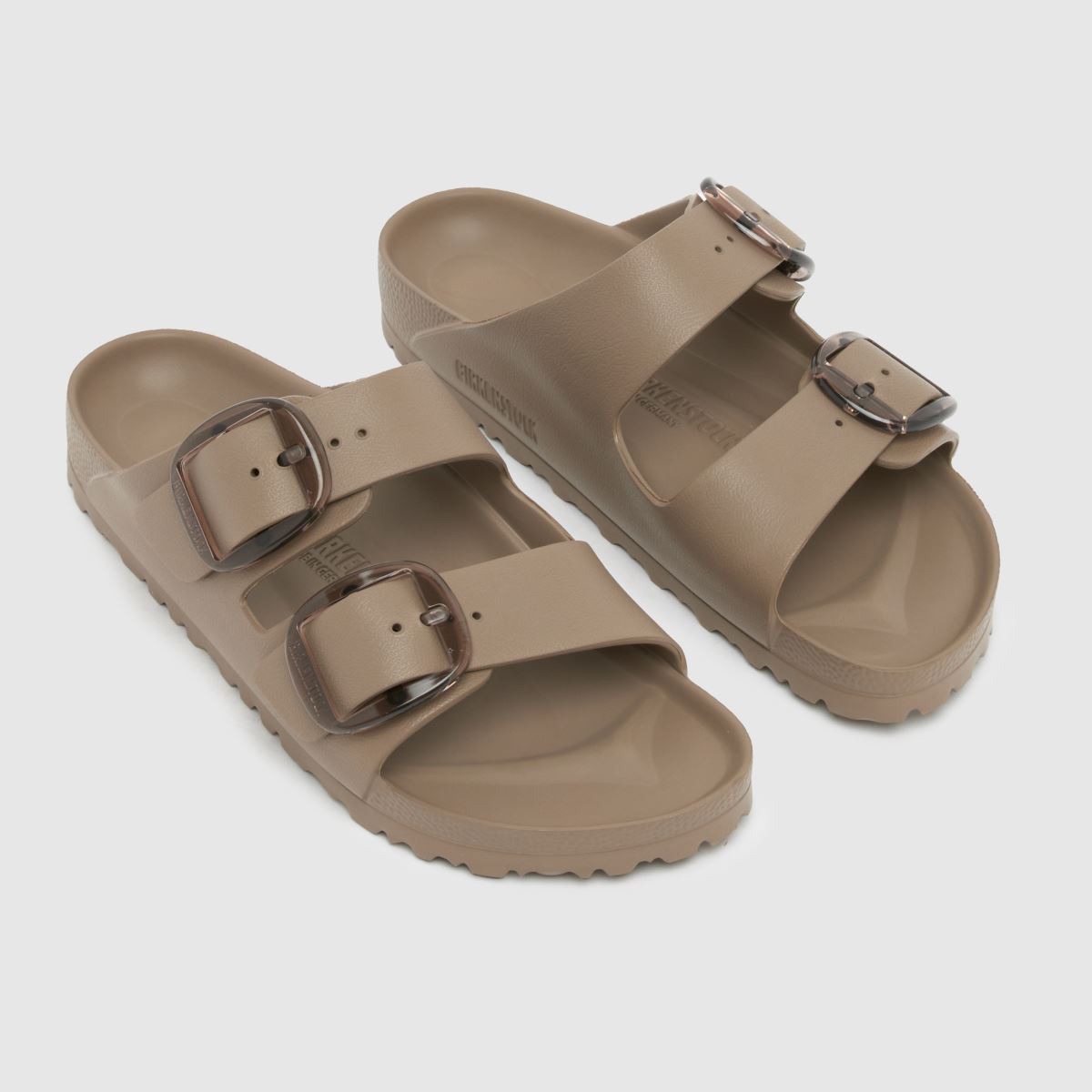 BIRKENSTOCK  Arizona EVA Big Buckle in Taupe BIRKENSTOCK  Arizona EVA Big Buckle in Taupe