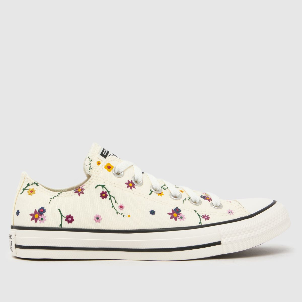 Converse  All Star Ox in White Multi Converse  All Star Ox in White Multi