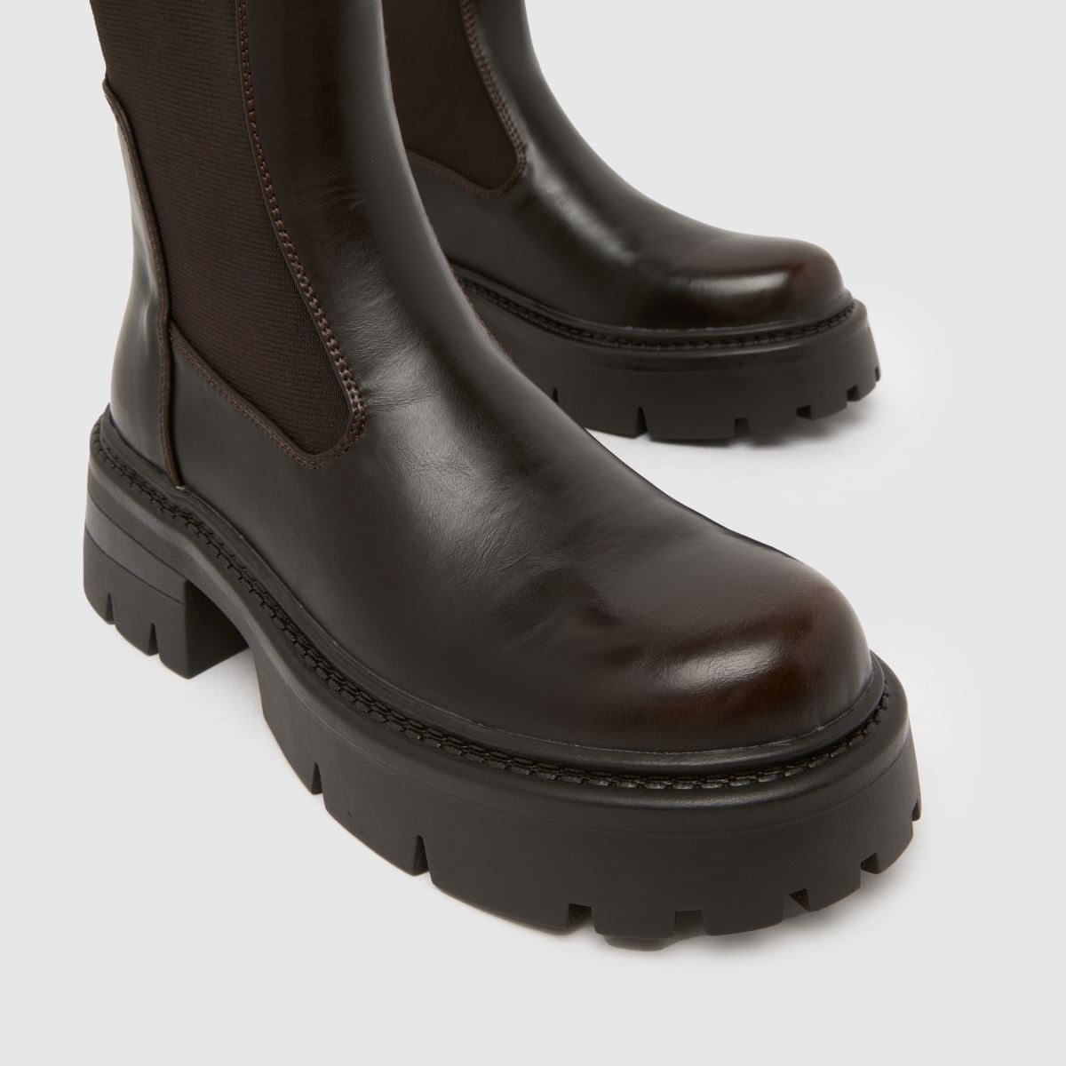 SIMMI  Perez Chunky Chelsea in Brown SIMMI  Perez Chunky Chelsea in Brown