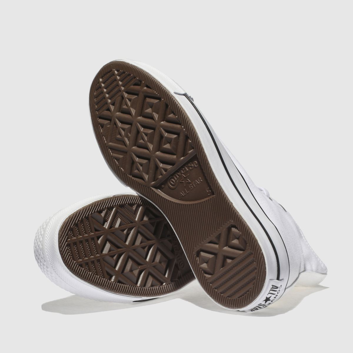 Converse  All Star Lift Hi in White Converse  All Star Lift Hi in White