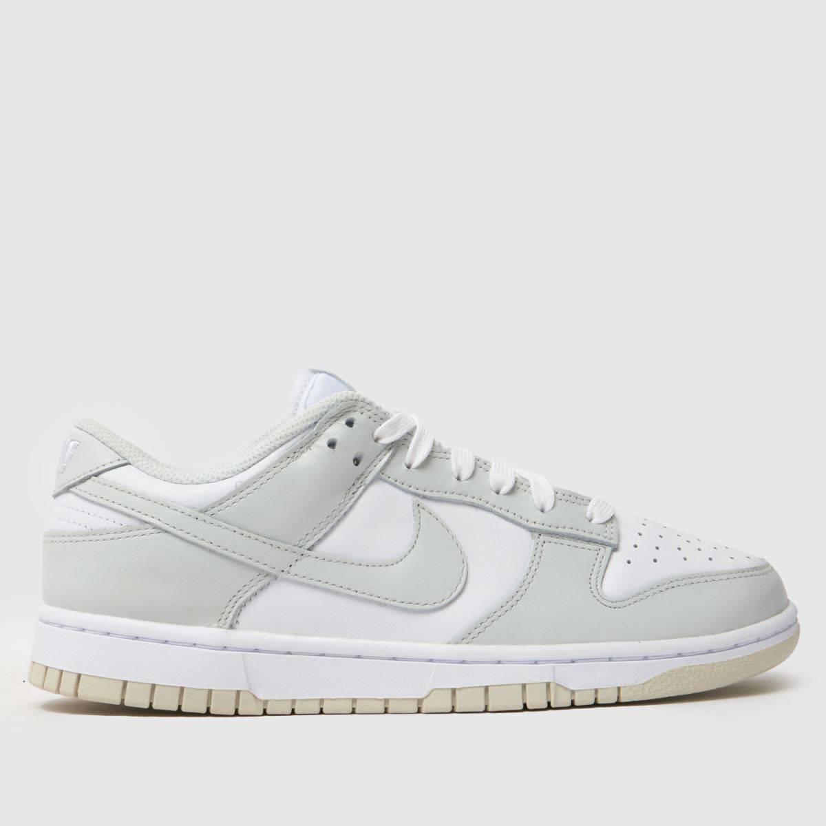 Nike  Dunk Low in White & grey Nike  Dunk Low in White & grey