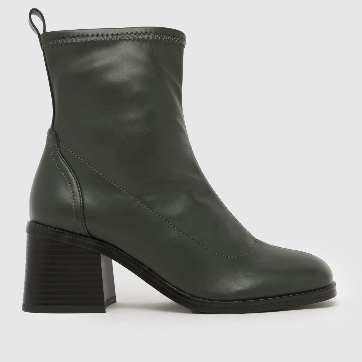 schuh  Wide Fit Brie Sock in Dark Green schuh  Wide Fit Brie Sock in Dark Green