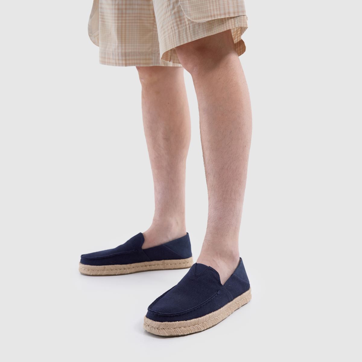 TOMS  Alonso Rope Loafer in Navy TOMS  Alonso Rope Loafer in Navy