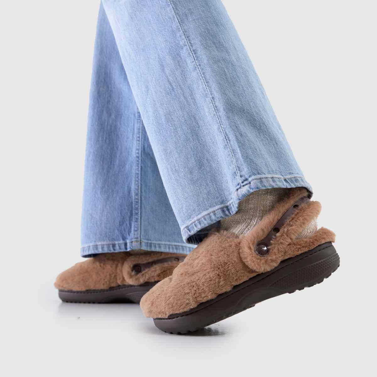 Crocs  Classic Unfurgettable Clog in Brown Crocs  Classic Unfurgettable Clog in Brown